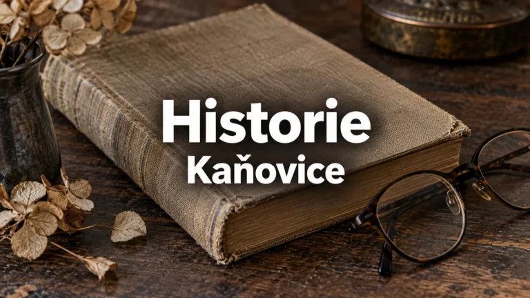 Stará kniha a brýle – Historie, Kaňovice