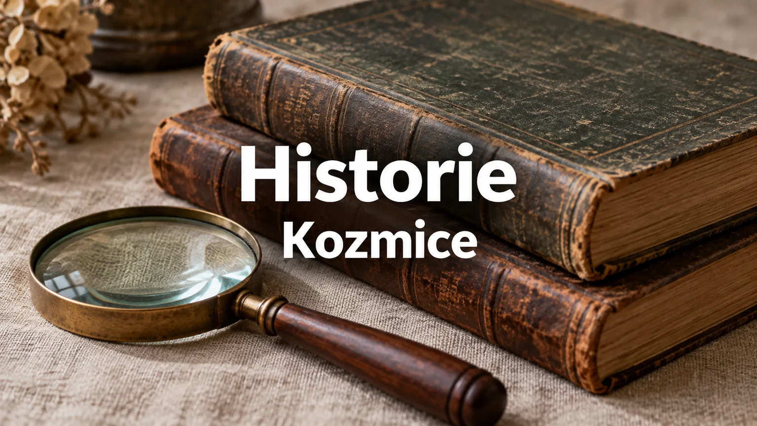 Staré knihy a lupa – Historie, Kozmice