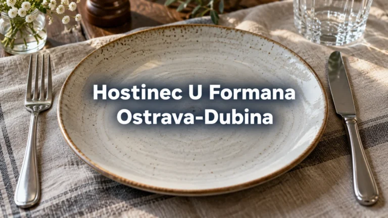 Prázdný talíř a příbor – Hostinec U Formana, Ostrava-Dubina