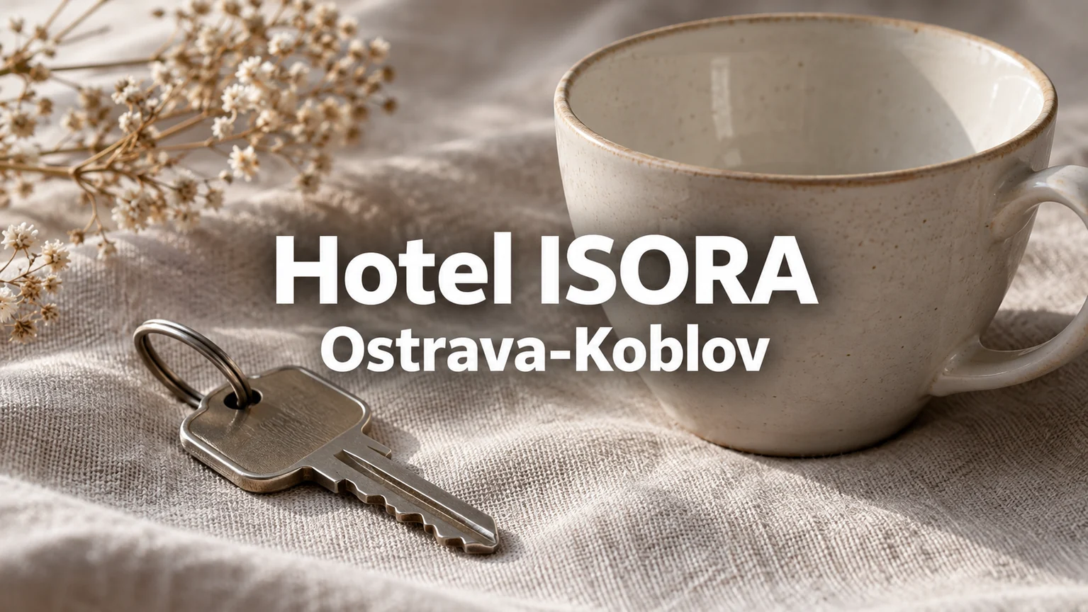 Klíč a prázdný šálek – Hotel ISORA, Ostrava-Koblov