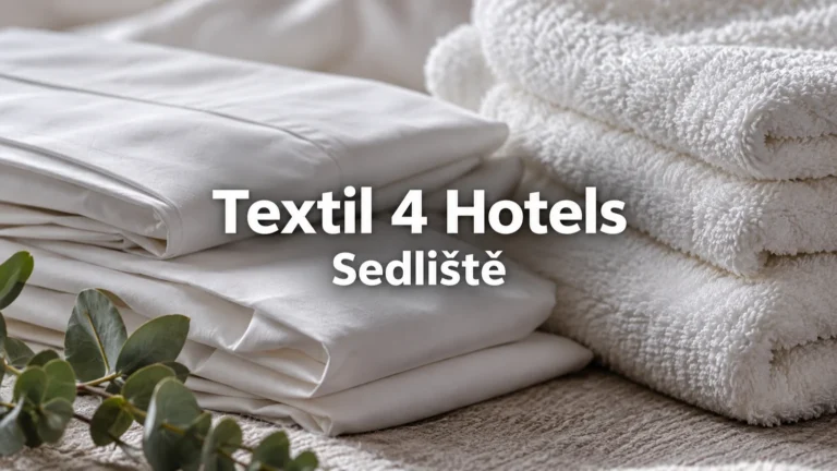 Bavlněné povlečení a froté ručníky – Textil 4 Hotels, Sedliště