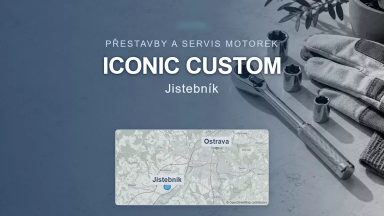 Iconic Custom, Jistebník – obecný tematický motiv a orientační mapa obce u Ostravy