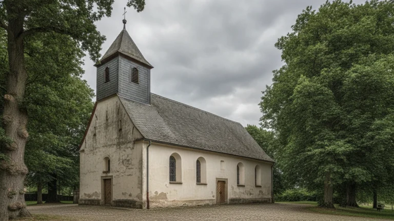 Barokní kostel s břidlicovou střechou
