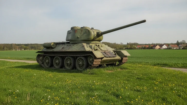 Tank jako památník v krajině Hlučínska