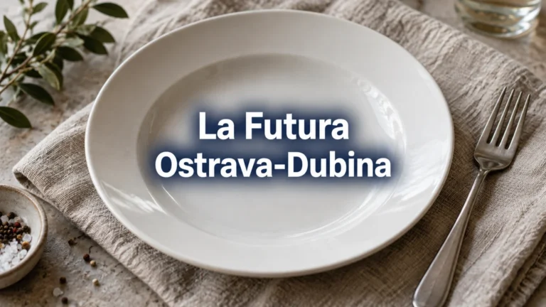 Prázdný talíř a vidlička – La Futura, Ostrava-Dubina