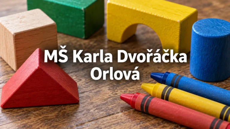 Dřevěná stavebnice a voskovky – MŠ Karla Dvořáčka, Orlová