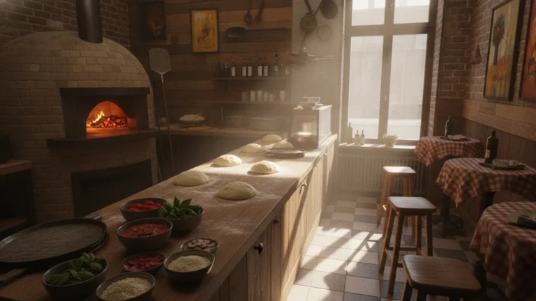 Pec a pult pizzerie
