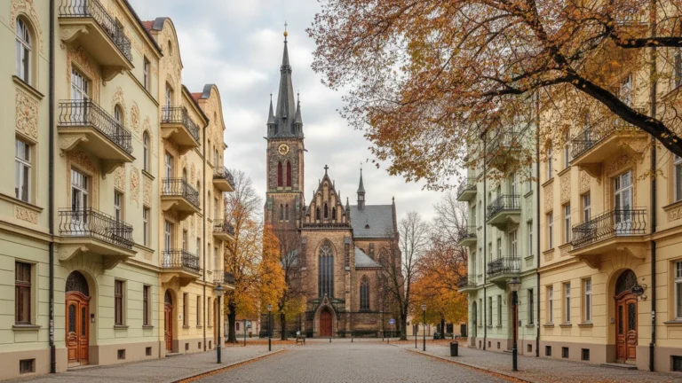 Secesní domy v Přívoze