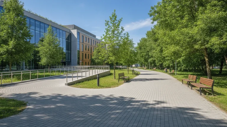Bezbariérový park rehabilitačního centra