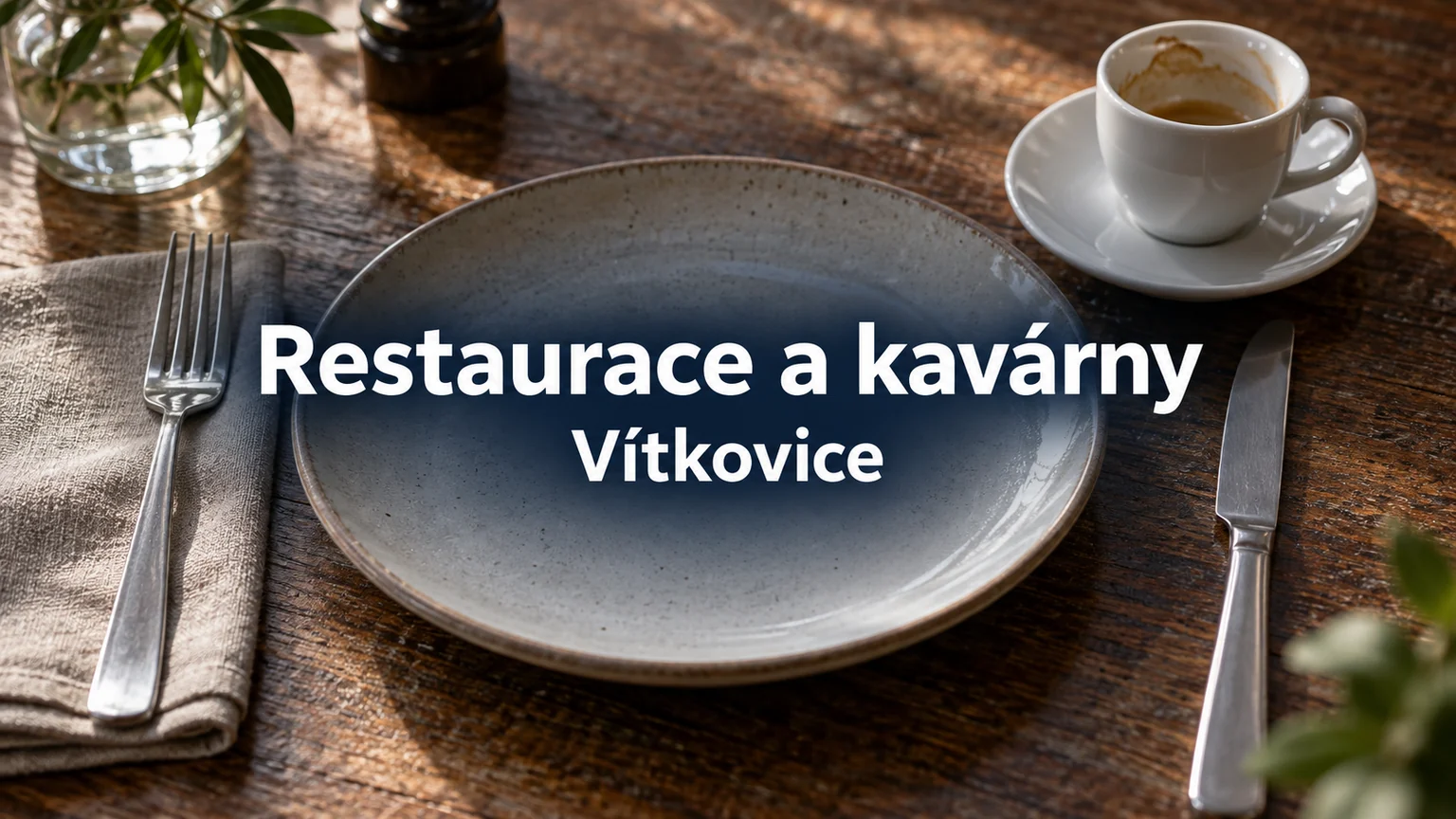 Talíř, šálek a příbor – Restaurace a kavárny, Vítkovice