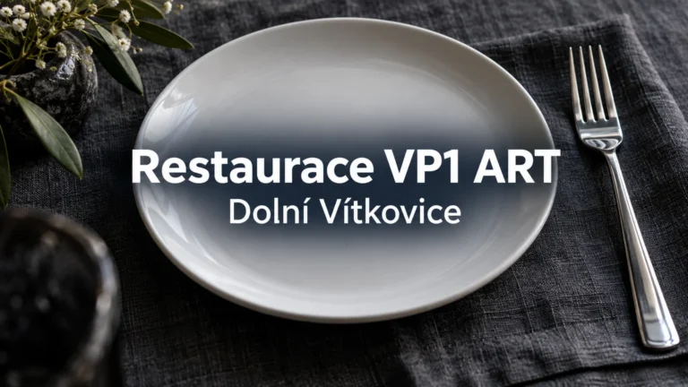Prázdný talíř s vidličkou – Restaurace VP1 ART, Dolní Vítkovice