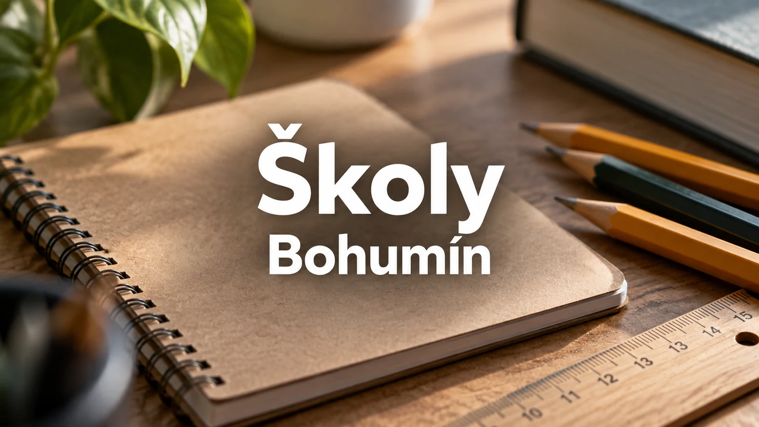 Sešit, tužky a pravítko – Školy, Bohumín