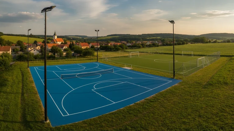 Víceúčelové hřiště s umělým povrchem