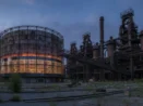Industriální areál s koncertní halou
