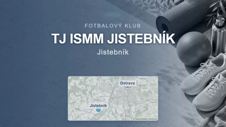 TJ ISMM Jistebník, Jistebník – obecný tematický motiv a orientační mapa obce u Ostravy