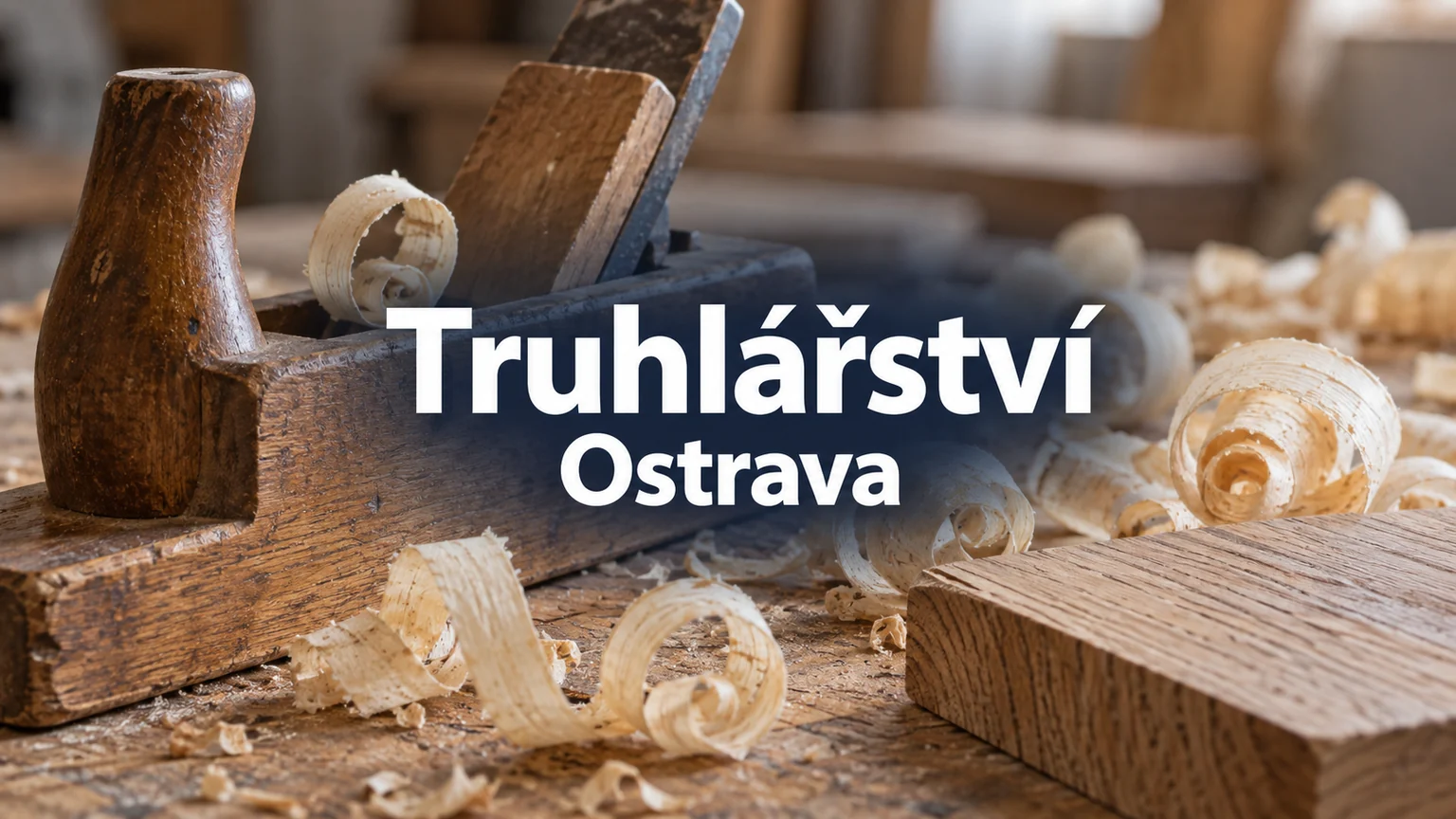 Hoblík a dřevěné hobliny – Truhlářství, Ostrava
