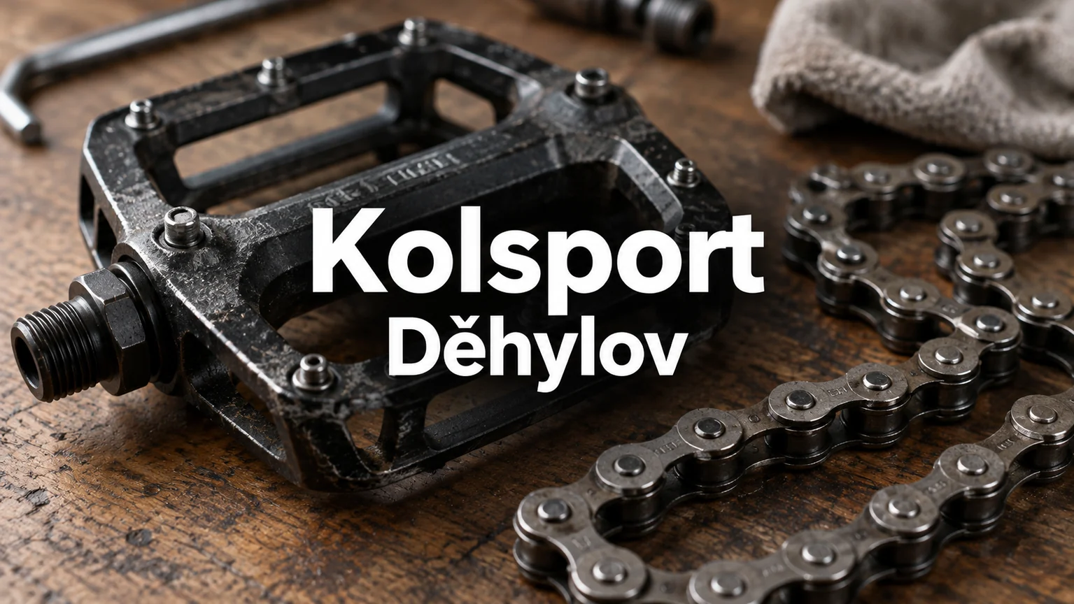 Cyklistický pedál a řetěz – Kolsport, Děhylov