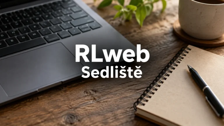 Klávesnice notebooku a zápisník – RLweb, Sedliště