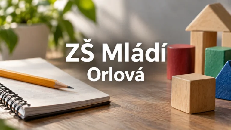 Sešit, tužka a stavebnice – ZŠ Mládí, Orlová